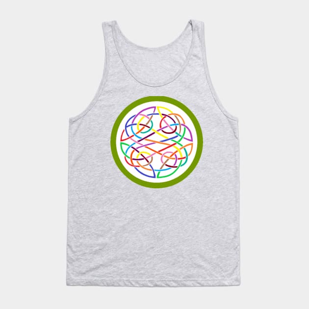 Rainbow Knot Tank Top by NovaOven